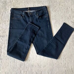 Just Black Dark Wash Skinny Jeans Size 29